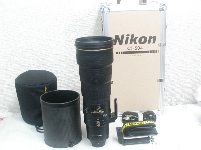AF-S NIKKOR 500mm F4G ED VR