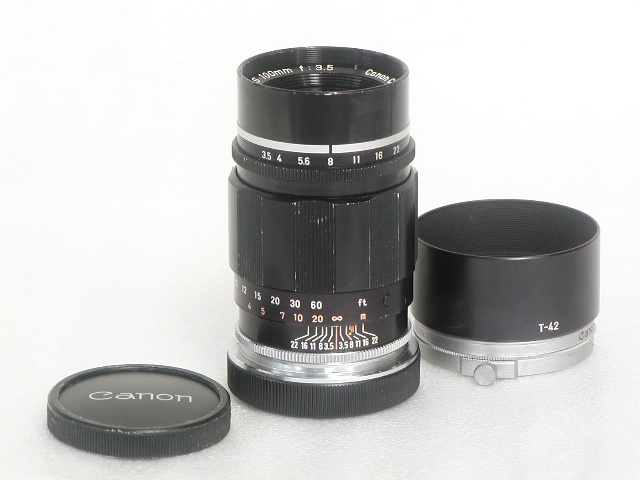 【ジャンク】 CANON LENS 100mm f:3.5 (Lマウント)