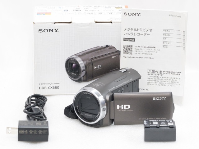 HDR-CX680 (Brown) 19年製