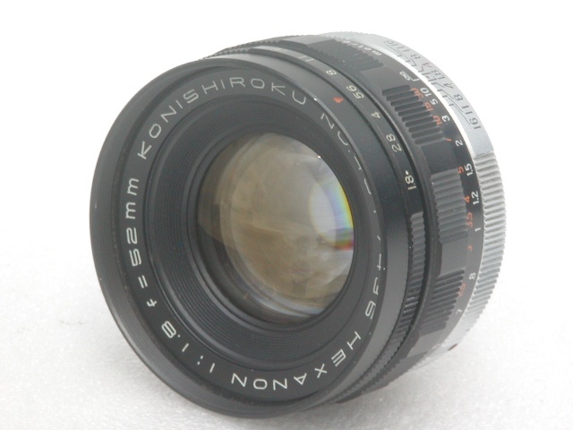 HEXANON 1:1.8 f=52mm