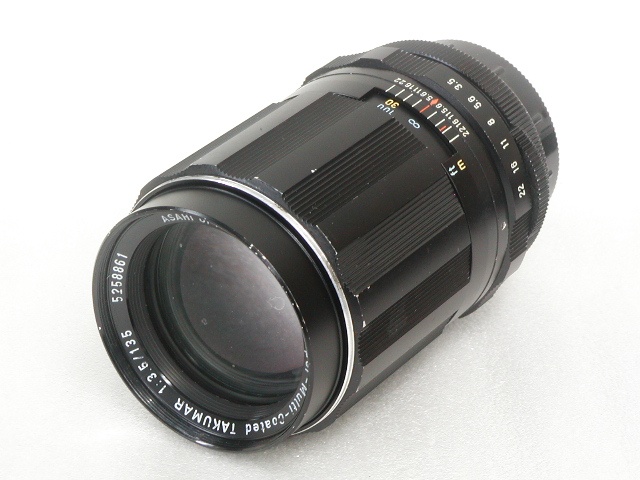 【難あり】 SMC TAKUMAR  1:3.5 / 135mm