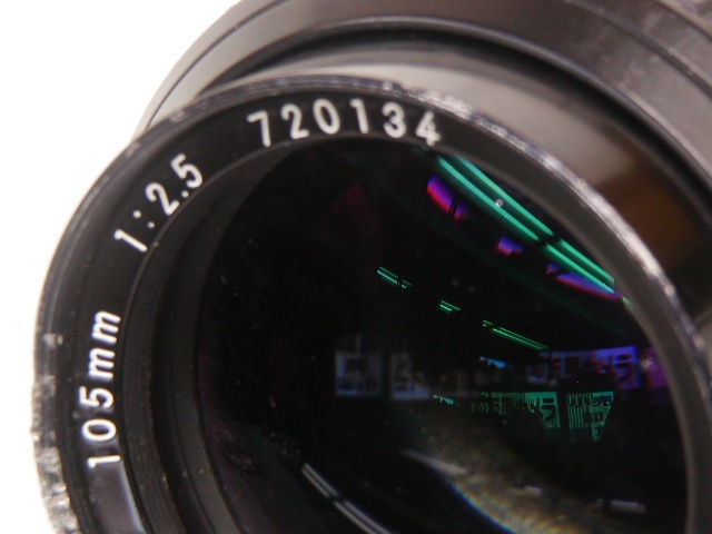 【難あり】  NEW  NIKKOR 105mm 1:2.5 