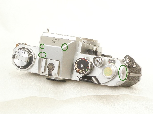 【ジャンク】 Nikomat  EL (Silver) Body