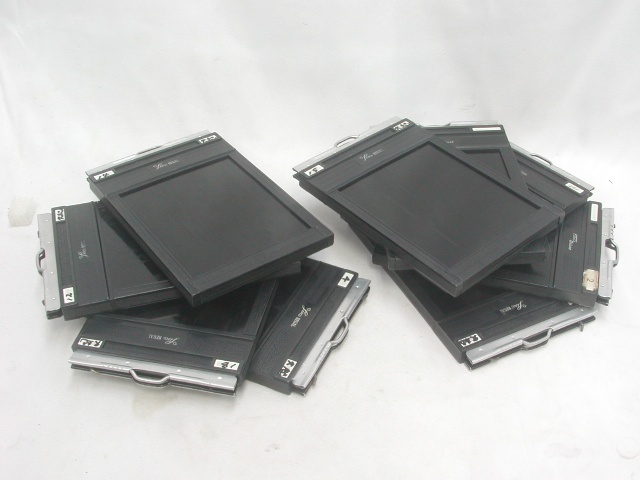 Lisco REAGAL (旧型】 4x5 Film Holder 9枚 セット