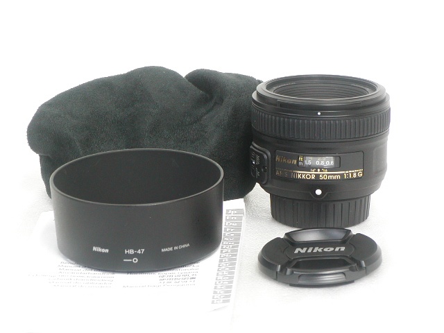 【美品】 AF-S NIKKOR  50mm f/1.8G