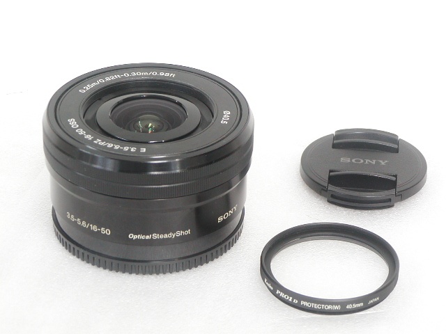 【難あり】 E 16-50mm 1:3.5-5.6 OSS PZ (Black) ”SELP1650”