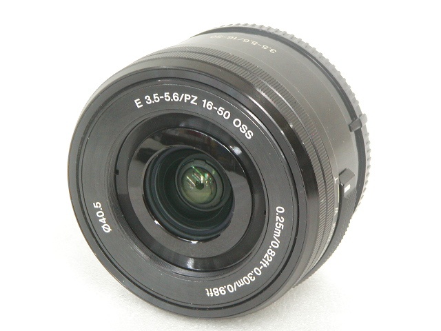 【難あり】 E 16-50mm 1:3.5-5.6 OSS PZ (Black) ”SELP1650”