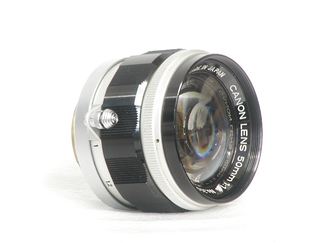 12月 【難あり】 CANON LENS 50mm 1:1.4 (L-Mount)