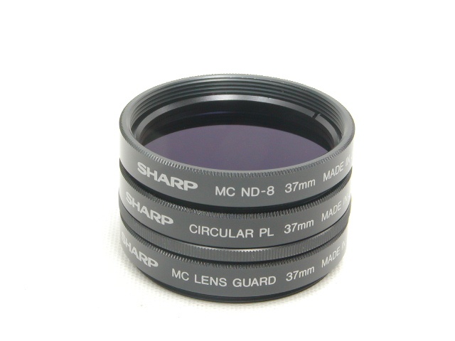 SHARP 37mm フィルター セット