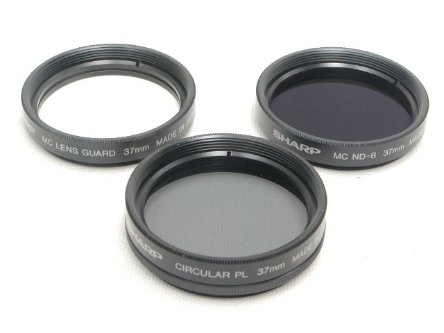 SHARP 37mm フィルター セット