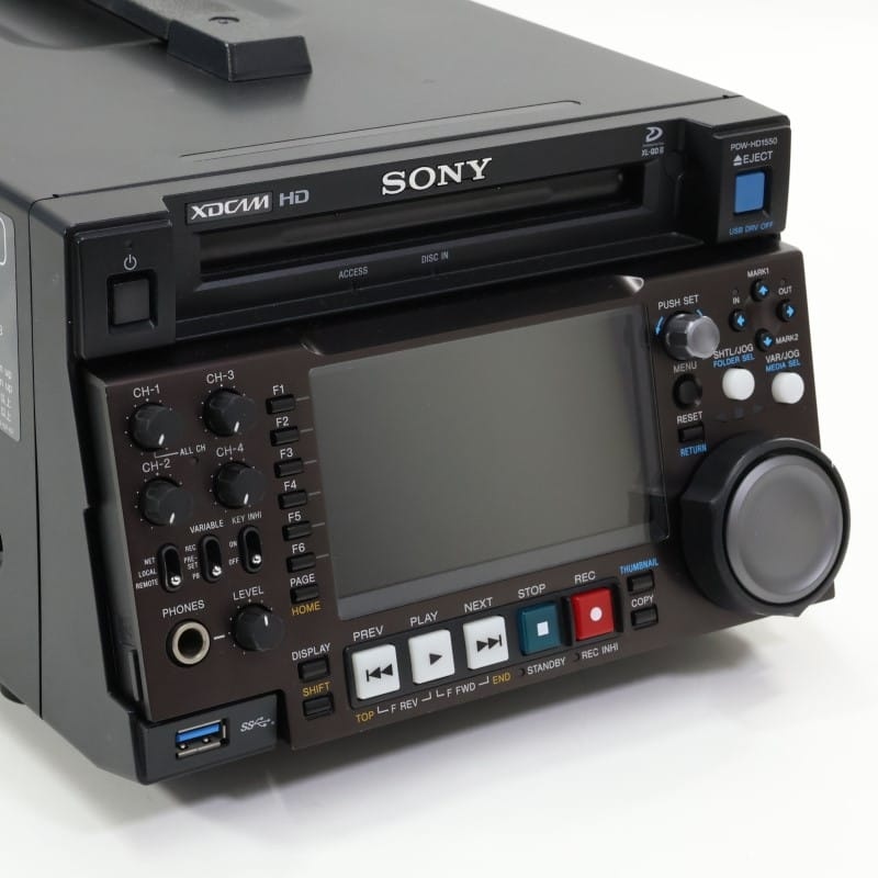 PDW-HD1550 [XDCAM HD422レコーダー]