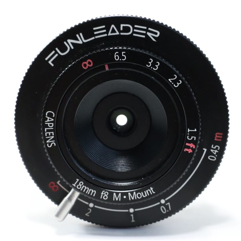 FUNLEADER CAPLENS 18mm f/8.0 M ライカM用 ブラック FL188M(B)