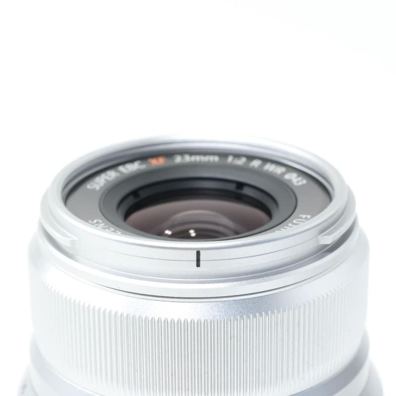 フジノンレンズ XF23mmF2 R WR シルバー