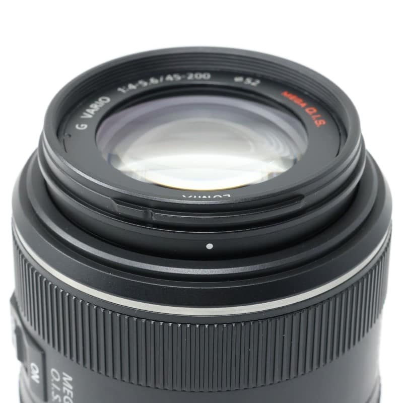 LUMIX G VARIO 45-200mm/F4.0-5.6/MEGA O.I.S. ブラック