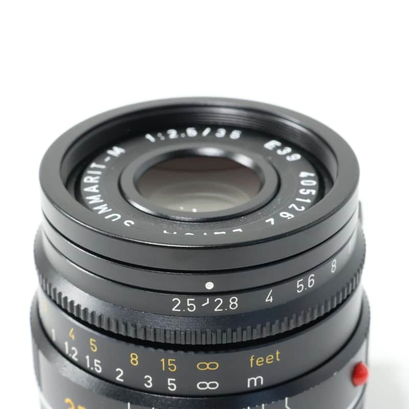 ズマリット M 35mm F2.5 ブラック 6bit