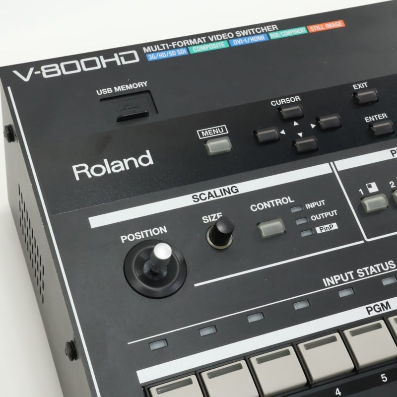 V-800HD [マルチフォーマット・ビデオ・スイッチャー]