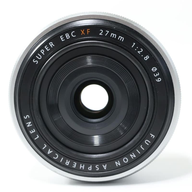 フジノン XF 27mm F2.8 シルバー