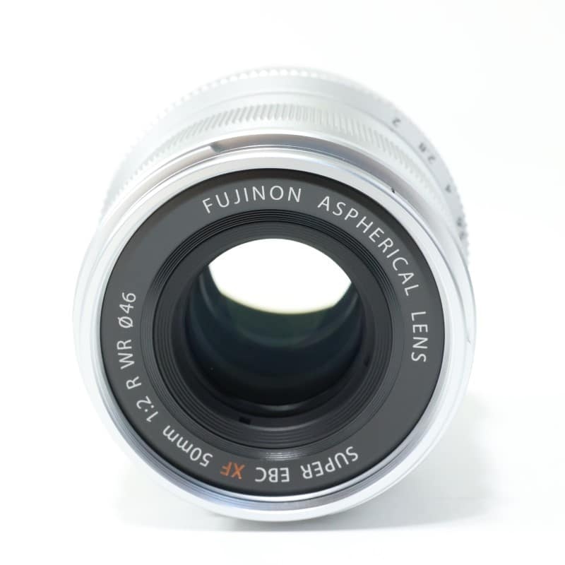 フジノンレンズ XF50mmF2 R WR シルバー