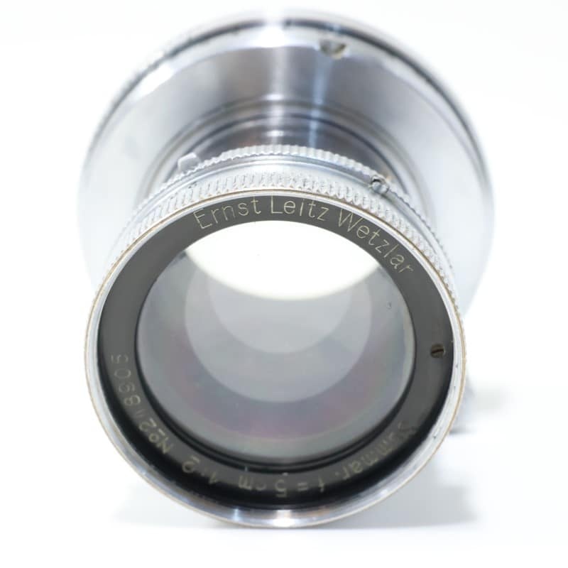ズマール L 50mm F2 クロム 先白