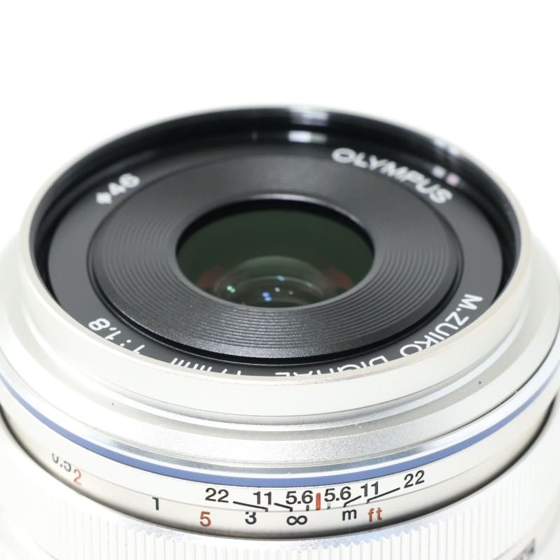 M.ZUIKO DIGITAL 17mm F1.8 シルバー
