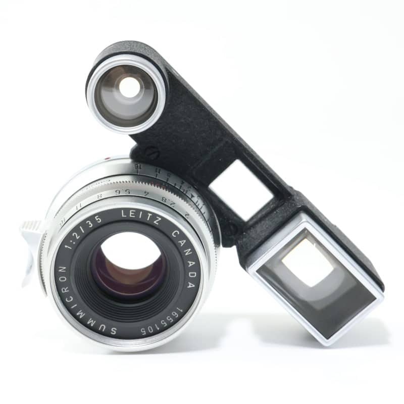 ズミクロン M 35mm F2 M3用メガネ付 シルバー 8枚玉