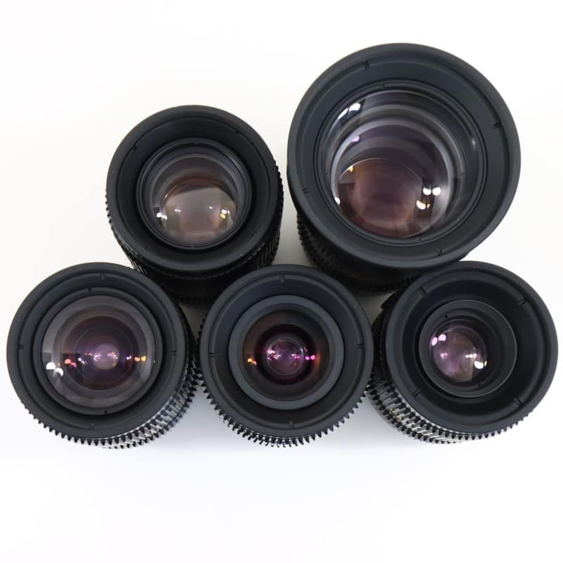SP3-5set [Cooke SP3 5本セット (E・RFマウント)]