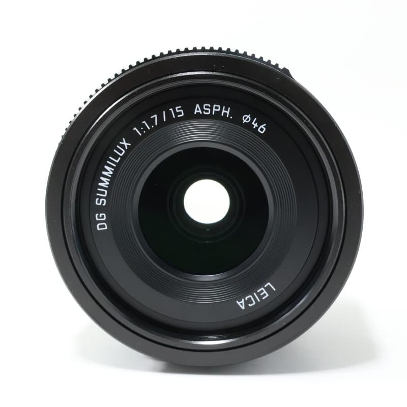 LEICA DG SUMMILUX 15mm/F1.7 ASPH. ブラック H-X015-K