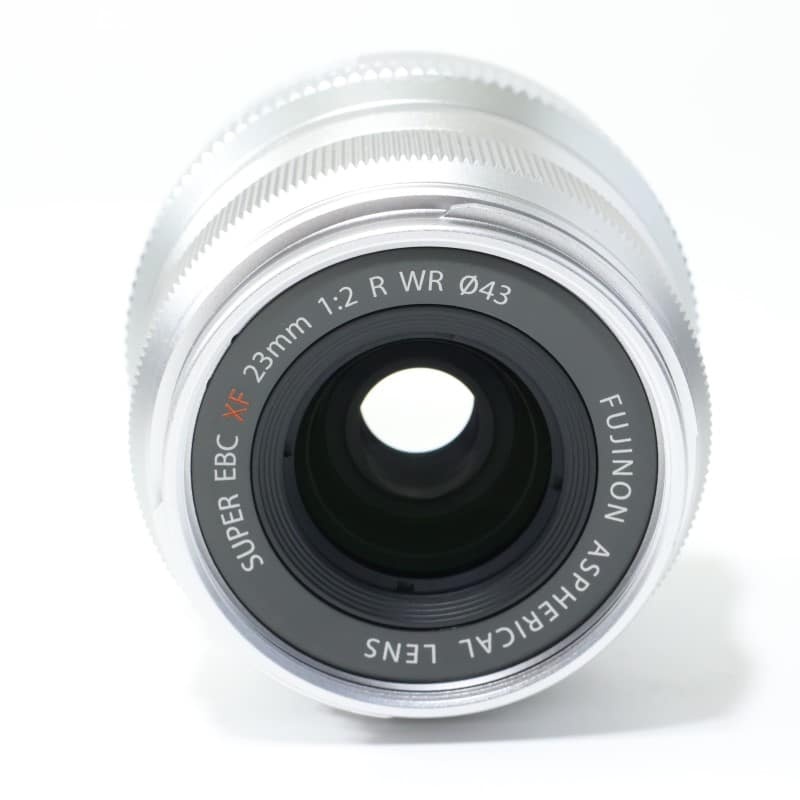 フジノンレンズ XF23mmF2 R WR シルバー