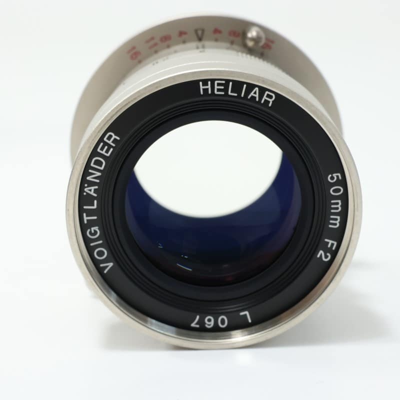 HELIAR 50mm F2 ニッケル仕上げ