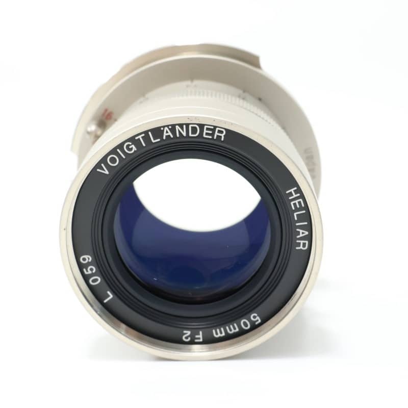 HELIAR 50mm F2 ニッケル仕上げ