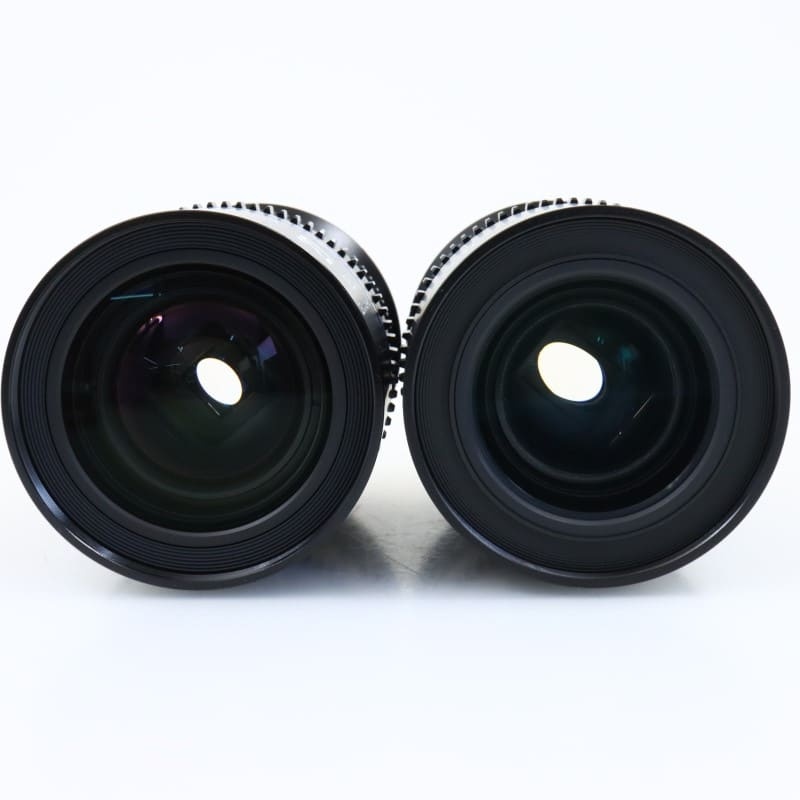 Nanomorph S35 Prime 3レンズセット(27mm/35mm/50mm) SONY E フレアカラー:ブルー