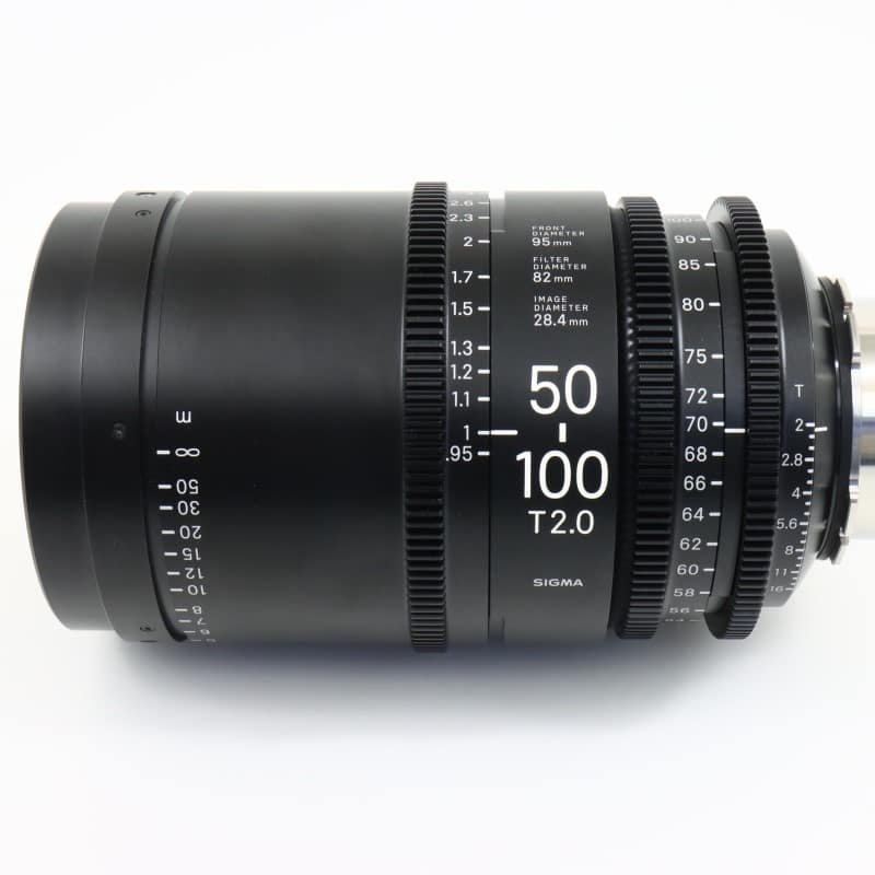 50-100mm T2/PL meter [High Speed Zoom Line 50-100mm T2 PLマウント メートル表示]