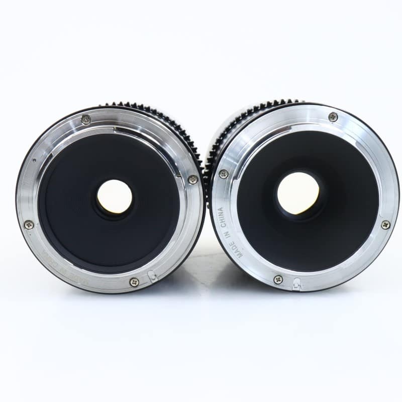 Nanomorph S35 Prime 3レンズセット(27mm/35mm/50mm) SONY E フレアカラー:ブルー