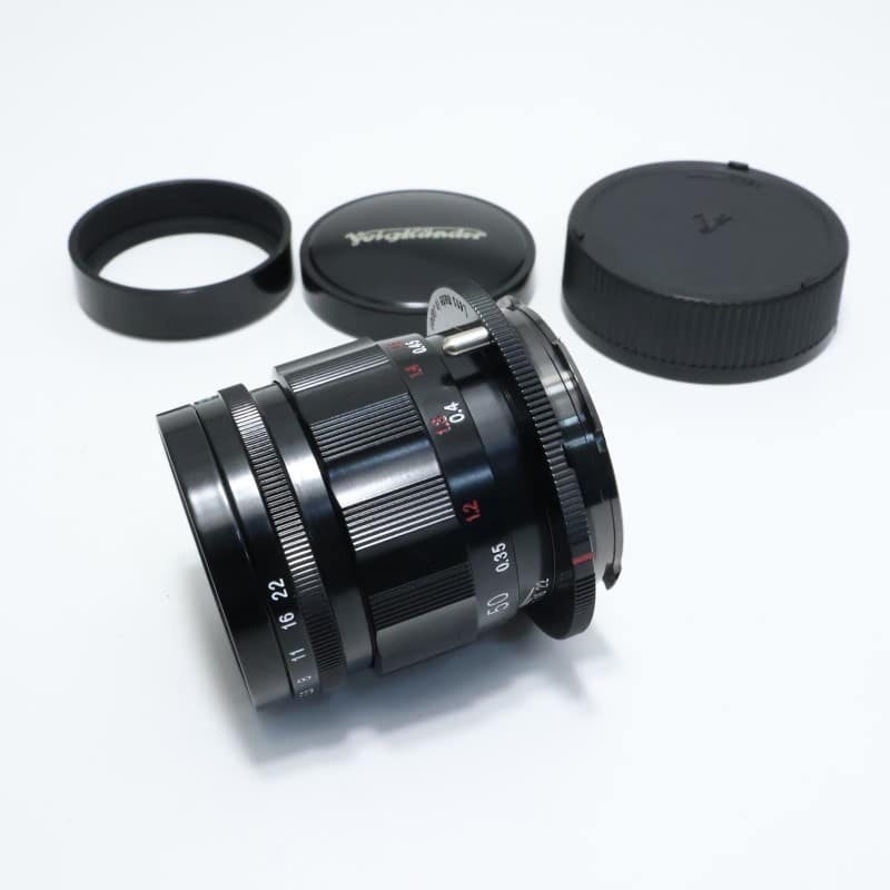 APO-LANTHAR 50mm F3.5 VM Type II ブラックペイント