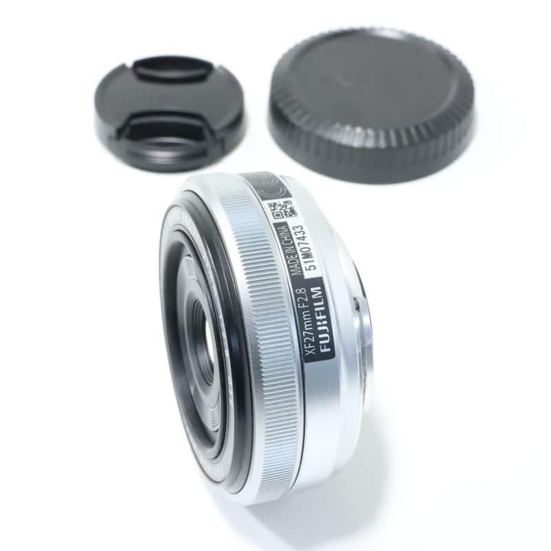 フジノン XF 27mm F2.8 シルバー