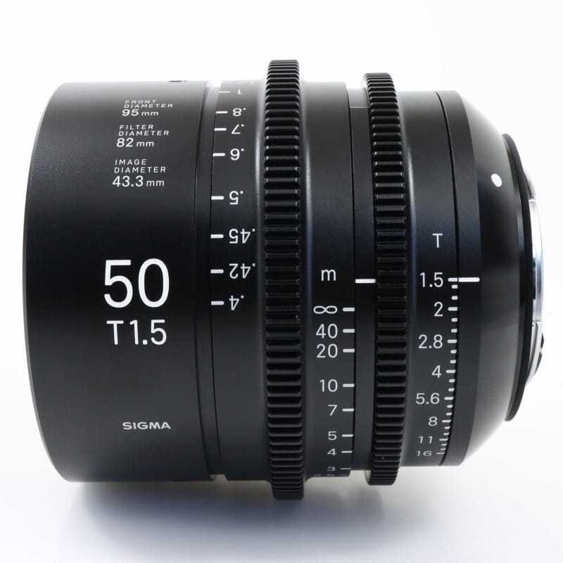 50mm T1.5 FF/EF meter [FF High Speed Prime Line EFマウント メートル表示]