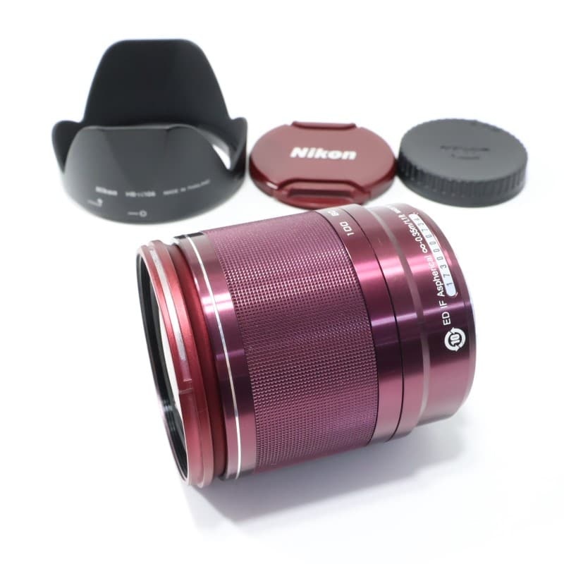 1 NIKKOR VR 10-100mm f/4-5.6 レッド