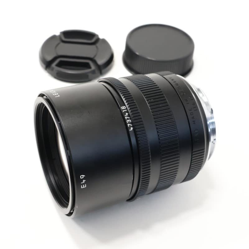 ライカ アポ・ズミクロンM f2/75mm ASPH. ブラック 11637C