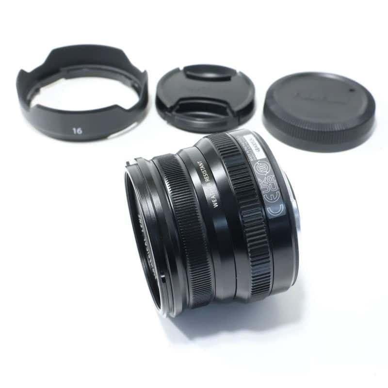 フジノンレンズ XF16mmF2.8 R WR ブラック