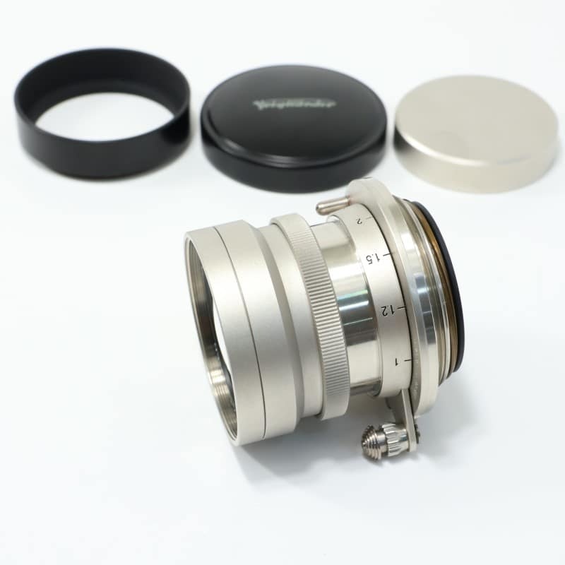 HELIAR 50mm F2 ニッケル仕上げ