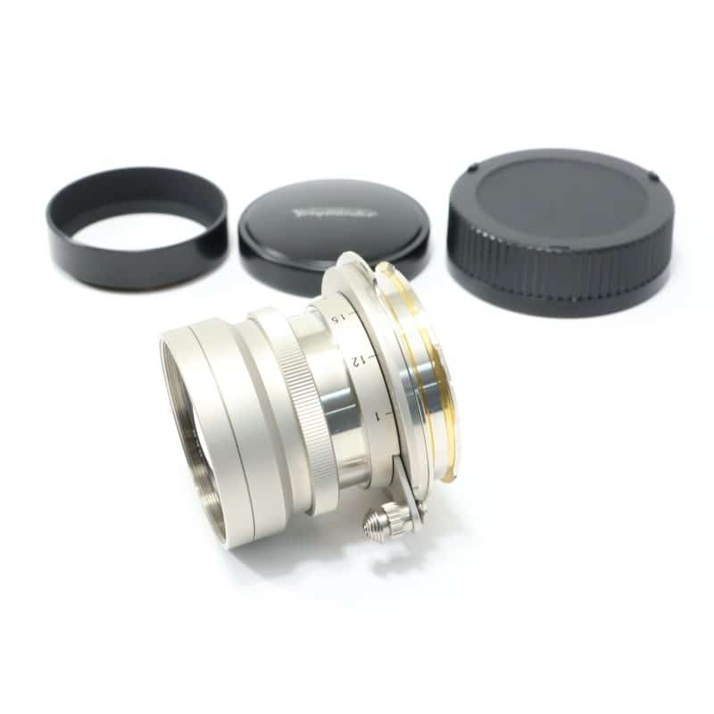 HELIAR 50mm F2 ニッケル仕上げ