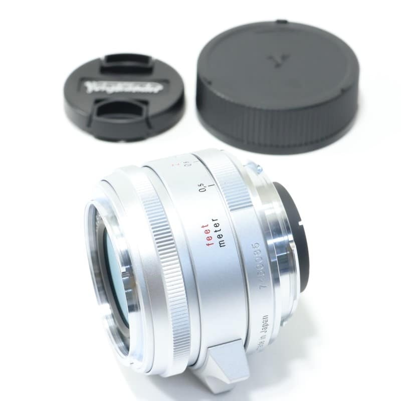 NOKTON Vintage Line 35mm F1.5 Aspherical Type II VM シルバー