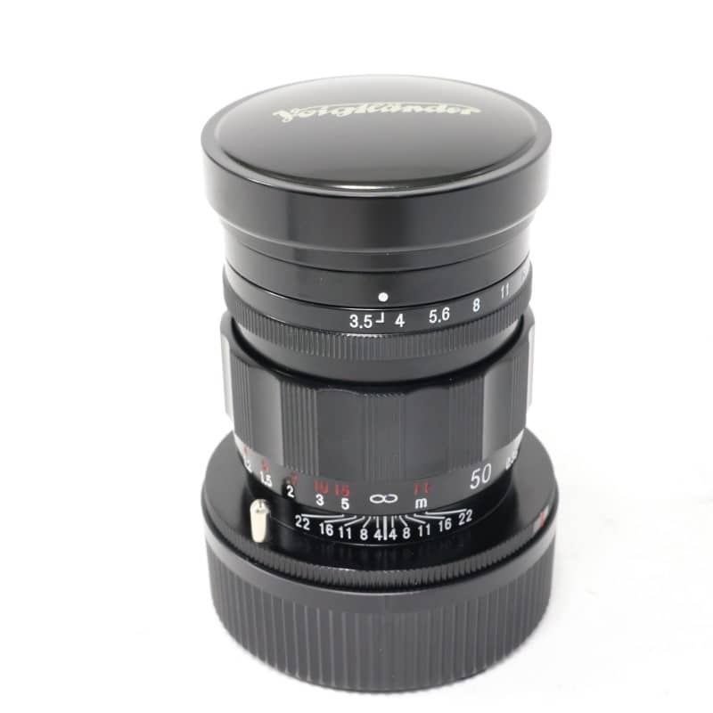 APO-LANTHAR 50mm F3.5 VM Type II ブラックペイント