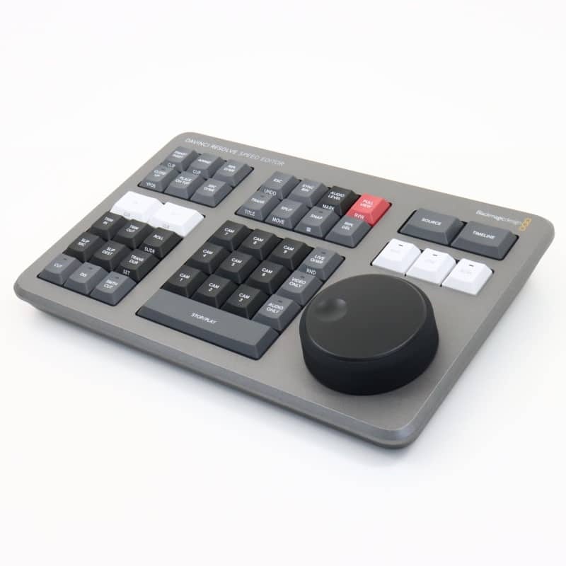 DV/RES/BBPNLMLEKA [DaVinci Resolve Speed Editor]