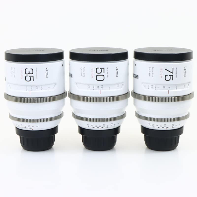 Viltrox EPIC アナモルフィック 35mm/50mm/75mm T2.0 1.33X シネレンズ PLマウント