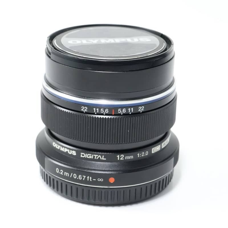 M.ZUIKO DIGITAL ED 12mm F2.0 ブラック