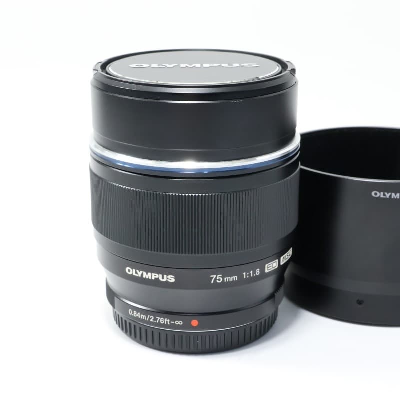 M.ZUIKO DIGITAL ED 75mm F1.8 ブラック
