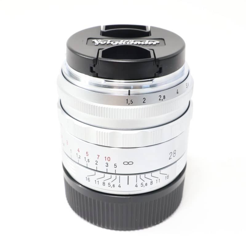 NOKTON Vintage Line 28mmF1.5 Aspherical Type II シルバー