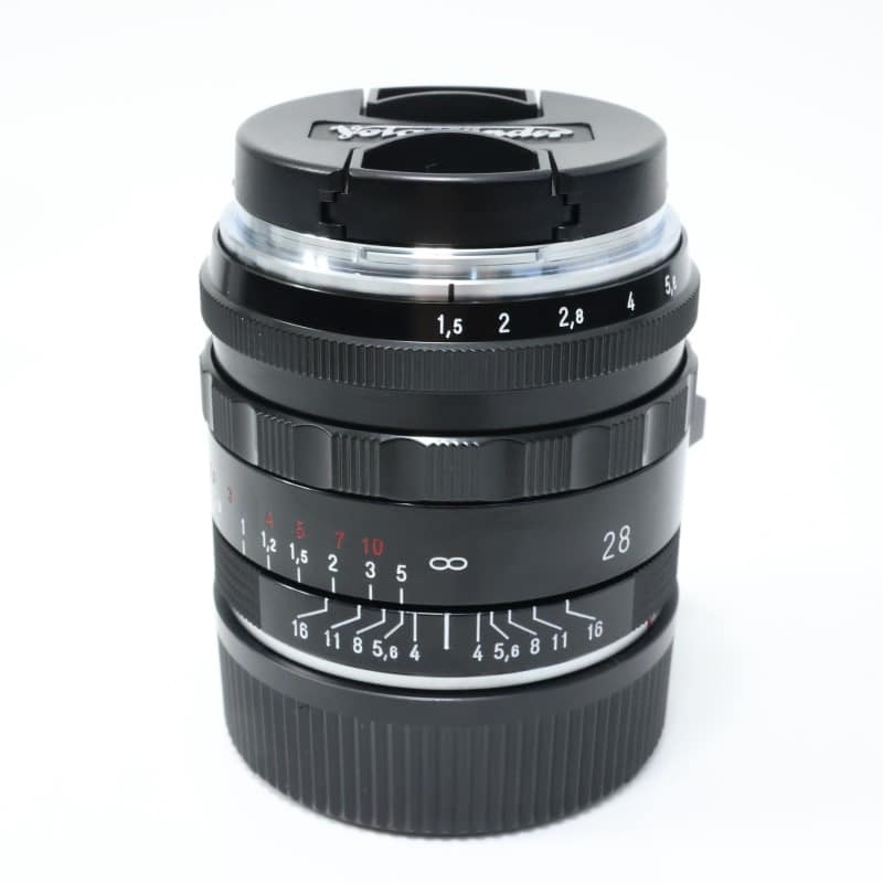NOKTON Vintage Line 28mmF1.5 Aspherical Type II ブラックペイント