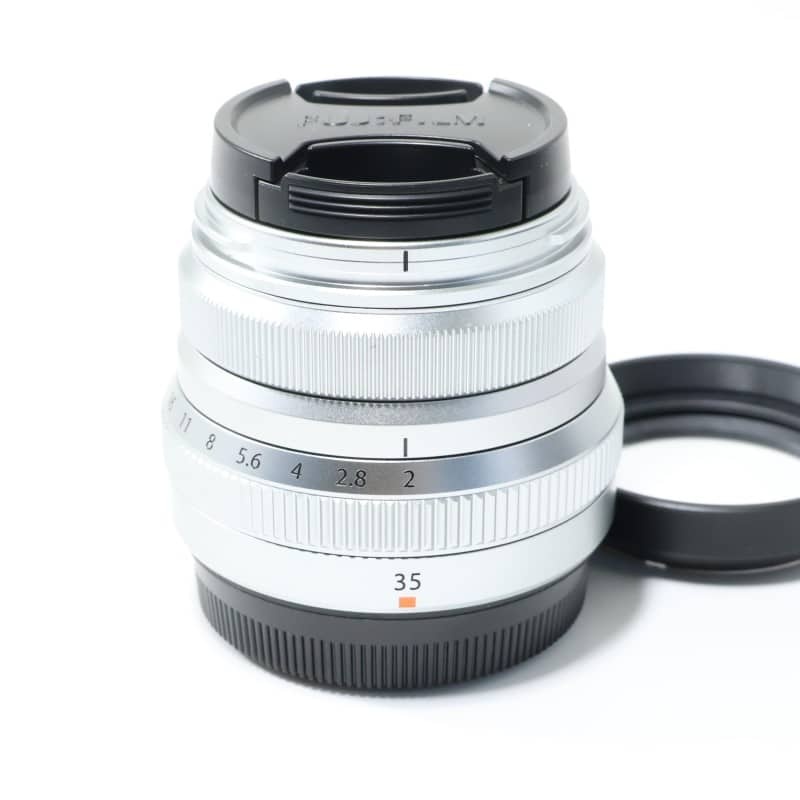 フジノンレンズ XF35mmF2 R WR シルバー